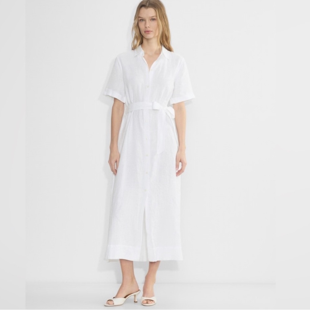 Aritzia Wilfred Eleta Linen Maxi Dress
